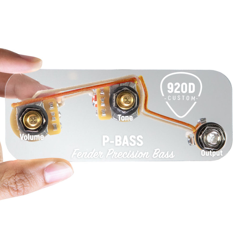 920D Custom PB Pre-Wired Wiring Harness Kit for P-Style Bass