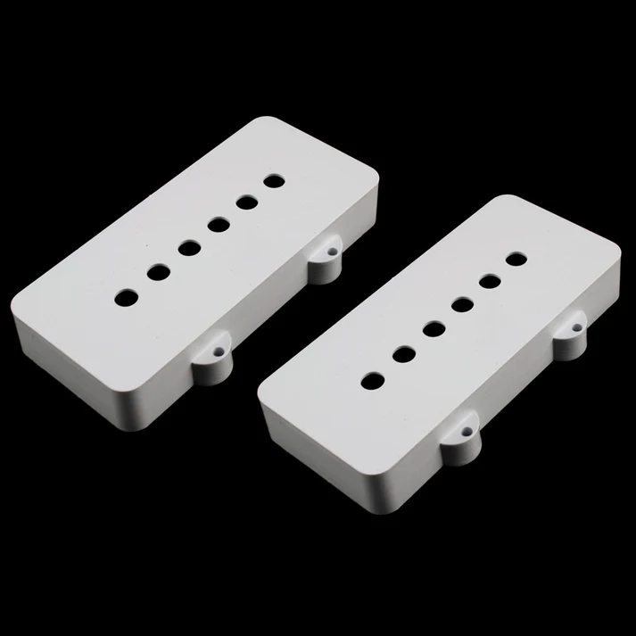 Allparts Pickup Covers for Fender Jazzmaster, PARCHMENT, Set of 2