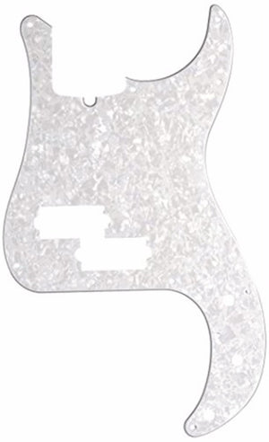 Genuine Fender Standard Precision/P-Bass 13-Hole Pickguard - WHITE PEARL
