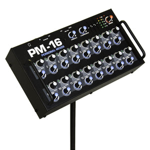Elite Core PM16 16-Channel Pro Personal Monitor Mixer with Neutrik Ethercon