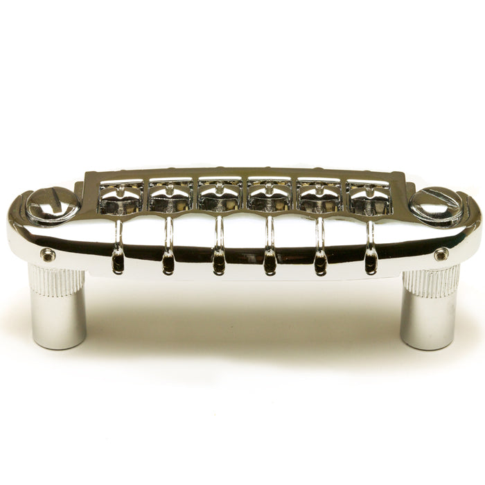Graph Tech ResoMax NW1 Autolock Wraparound Bridge with Alloy Saddles - CHROME