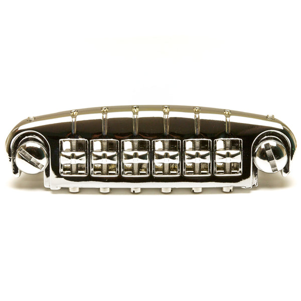 Graph Tech ResoMax NW1 Autolock Wraparound Bridge with Alloy Saddles - CHROME