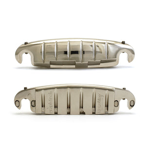 Graph Tech ResoMax Sonic 1 ONE PIECE Wraparound Bridge - NICKEL, PM-8595-N0