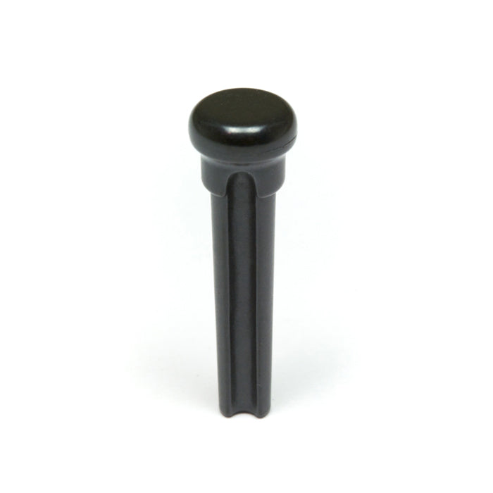 Graph Tech TUSQ Presentation Style Black Acoustic Guitar Bridge Pins, No Inlay