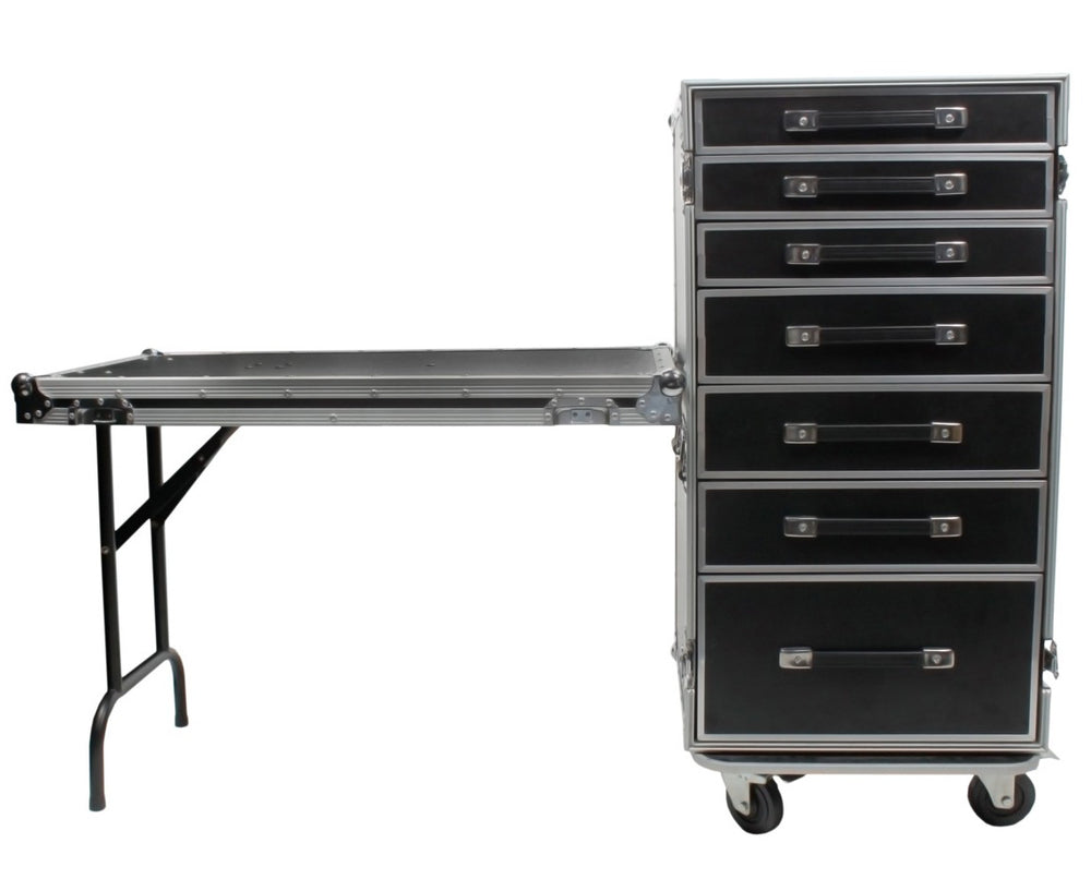 OSP Pro-Work ATA 7-Drawer Utility/Equipment Gear Road Tour Case w/ Casters