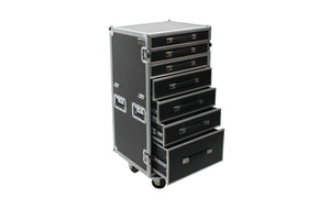 OSP Pro-Work ATA 7-Drawer Utility/Equipment Gear Road Tour Case w/ Casters
