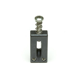 Graph Tech String Saver Black Bridge Saddles Set for Strat & Tele, 2-1/16" Space