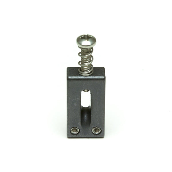 Graph Tech String Saver Black Bridge Saddles Set for Strat & Tele, 2-1/16" Space