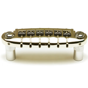 Graph Tech ResoMax NW2 Autolock Wraparound Bridge with Alloy Saddles - NICKEL