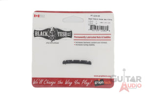 Graph Tech Black TUSQ XL Slotted Nut for 4-String Fender Jazz/J-Bass, PT-1214-00