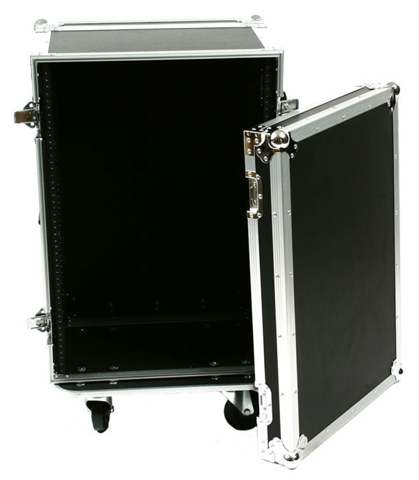 OSP 16-Space ATA 16U Shallow Effects Rack Flight Road Tour Case - RC16U-12