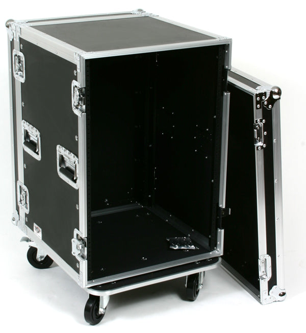 OSP 16-Space ATA 16U Deep Amp Rack Flight Road Tour Case - RC16U-20