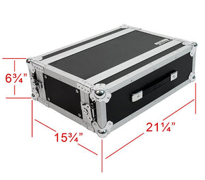Elite Core 3-Space ATA 10" Deep Effects Flight Rack Case - RC3U-10