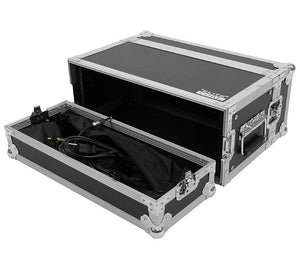 Elite Core 4-Space ATA 10" Deep Effects Flight Rack Case - RC4U-10