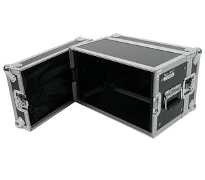 Elite Core 6-Space ATA 6U Shallow Effects Rack Road Tour Flight Case - RC6U-10
