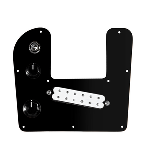 920D Custom Rogue Lap Steel Loaded Pickguard With A White Polyphonics Pickup and Black Pickguard