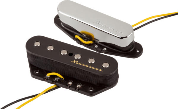 Genuine Fender Vintage Noiseless Telecaster Tele Guitar Pickups Set - 0992116000