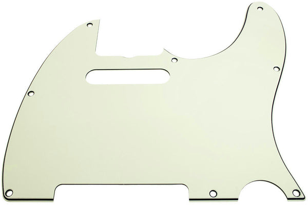Genuine Fender Vintage '60s Style Tele/Telecaster Pickguard, 3-Ply, MINT GREEN