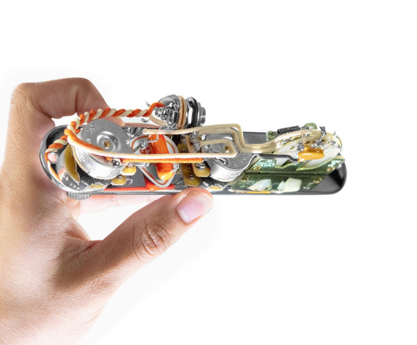 920D Loaded Pre-Wired 3-Way Control Plate for Single-Pickup T-Style Guitar