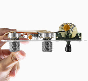 920D Loaded Pre-Wired 3-Way Control Plate for Single-Pickup T-Style Guitar