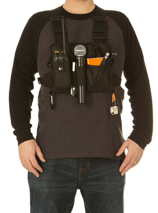 Gig Gear Two Hand Touch Stage/Work Chest Rig for 12.9” iPad/Tablet Devices