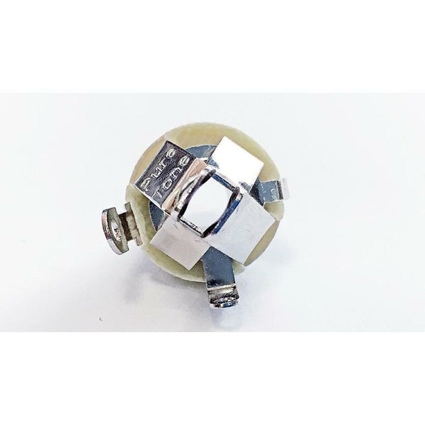 Genuine PURE TONE 1/4" Multi-Contact Mono Nickel Guitar Output Jack - PTT1