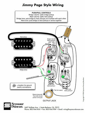 920D Custom ES335-PAGE Upgrade Wiring Harness for Gibson/Epiphone Jimmy Page
