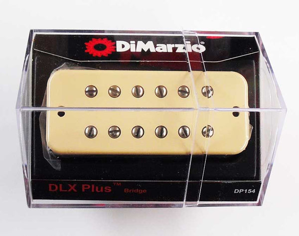 DiMarzio DP154 Deluxe Plus Soapbar Guitar BRIDGE Pickup - CREAM - DP154CR