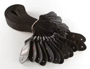 Genuine Fender 12 PACK of Adjustable Poly Guitar Straps with Pick Pockets