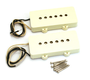 Genuine Fender Pure Vintage '65 Jazzmaster Guitar Pickups Set - AGED WHITE