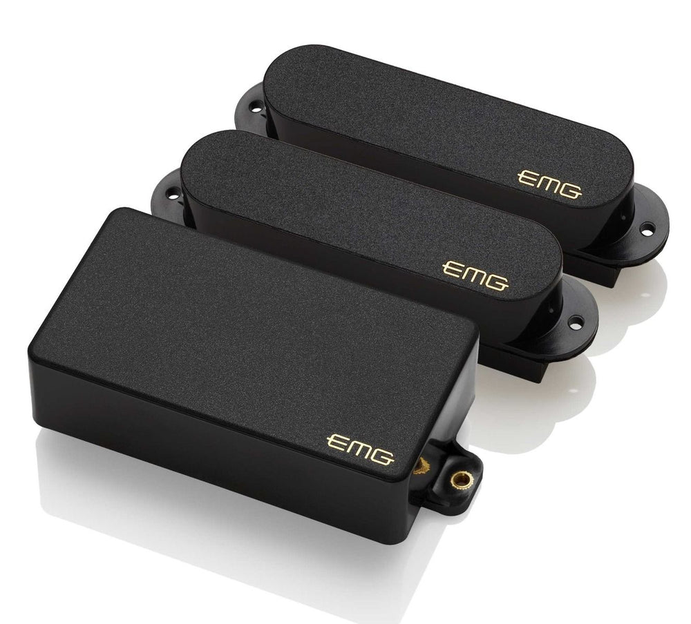 EMG SA/SA/85 HSS Pickup Set for Fender Stratocaster/Strat, Black
