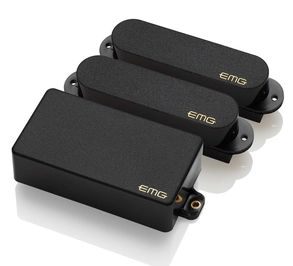 EMG SA/SA/85 HSS Pickup Set for Fender Stratocaster/Strat, Black