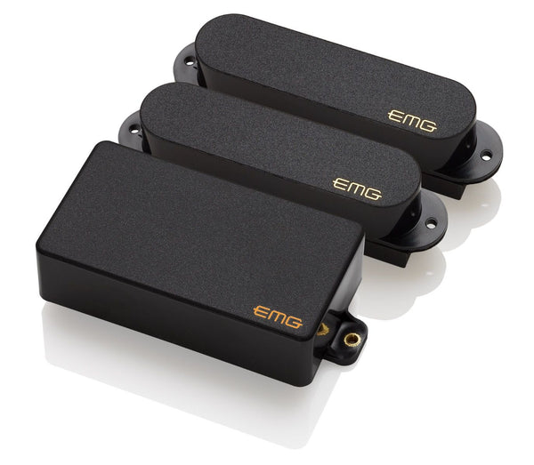 EMG SA/SA/89 HSS Pickup Set for Fender Stratocaster/Strat Guitar, Black