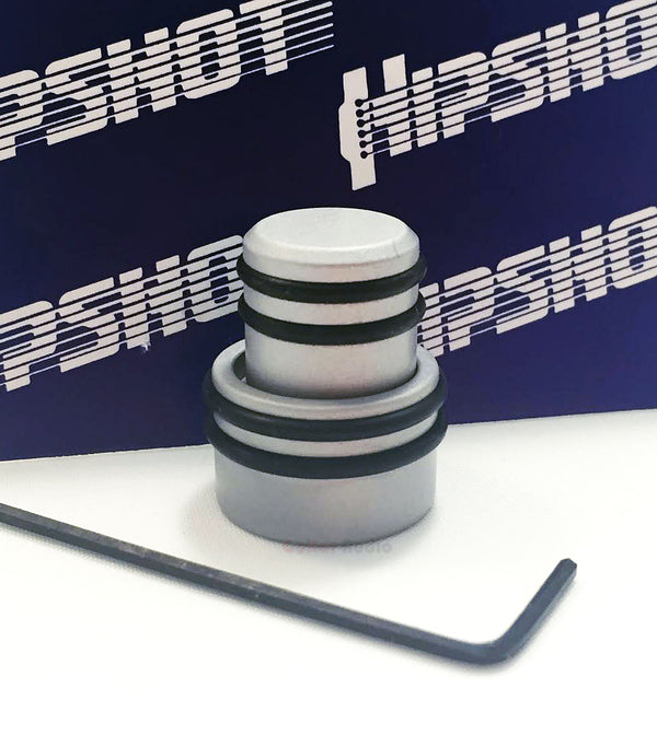 Hipshot O-Ring STACKED Guitar and Bass Control Knob - SATIN CHROME (80610S)