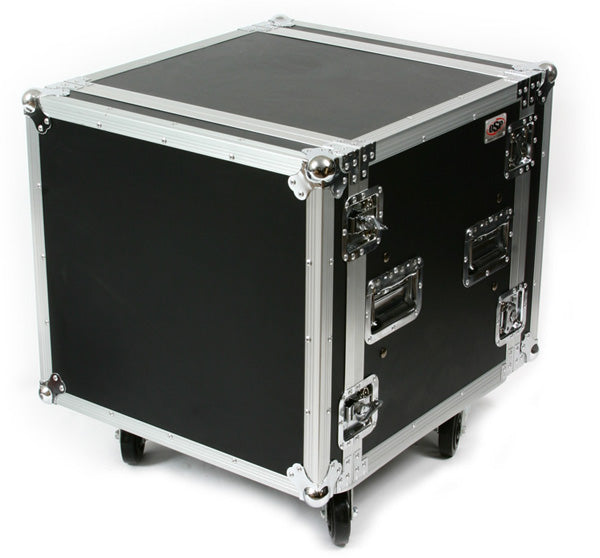 OSP 10-Space ATA Shock Mount Deep Amp Flight Road Rack Case - SC10U-20