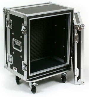OSP 12-Space ATA Shock Mount Shallow Effects Flight Road Rack Case - SC12U-12