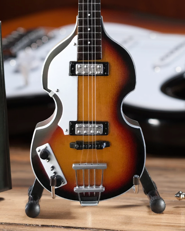 AXE HEAVEN Paul McCartney Original Violin Bass MINIATURE Guitar Display Gift