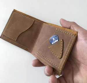 AXE HEAVEN Genuine Leather Trigger Acoustic Signature Guitar Wallet Gift, GW-014