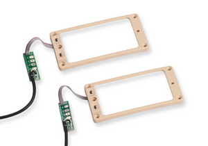 Seymour Duncan Triple Shot Switching Mounting Ring SET, Flat, Cream