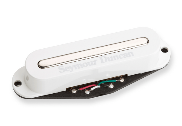 Seymour Duncan STK-S2b Hot Stack for Strat Pickup, White Cover, 11203-03-Wc