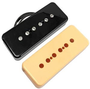 Habanero Puya P90 Bridge Pickup with Cream and Black Covers, GJP90BBC