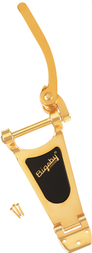Bigsby B60 Vibrato Tailpiece with Tremolo Bar, Gold