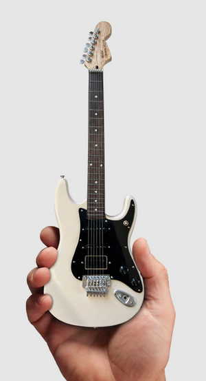 AXE HEAVEN Alex Lifeson Hentor Sportscaster Miniature Guitar Gift