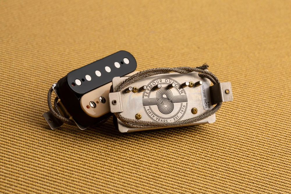 Seymour Duncan 50th Anniversary JB/Jazz Humbucker Pickup Set, Zebra