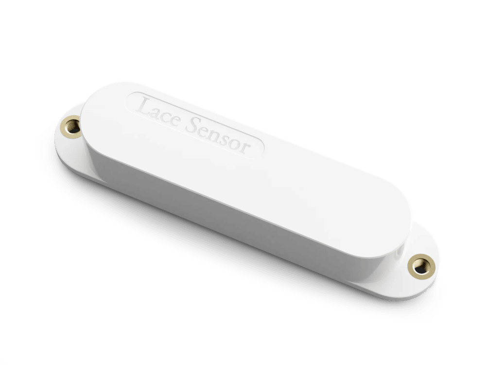 Lace Sensor Silver, Single Coil Pickup, White