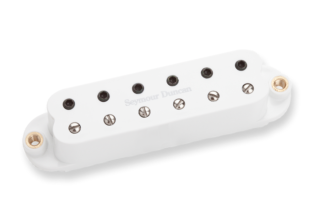 Seymour Duncan SLSD-1b Lil' Screamin Demon Bridge Pickup for Strat, White, 11205-28-W