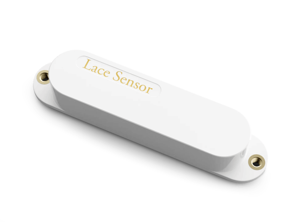 Lace Sensor Gold, Single Coil Pickup, White
