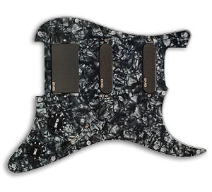 EMG SL20 Steve Lukather Prewired/Loaded Guitar Pickguard Set for Strat, Black