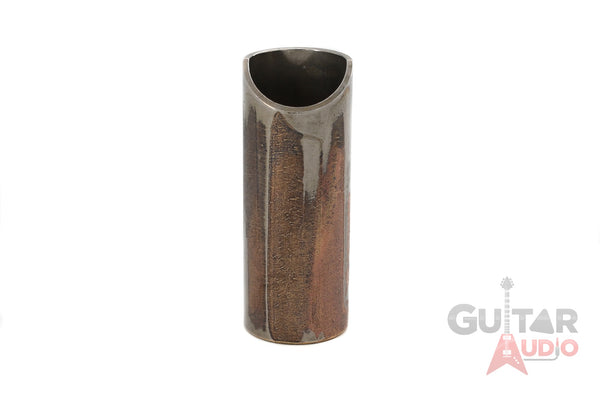 The Rock Slide, Swamp Slide, Aged Nickel Guitar Slide, Medium