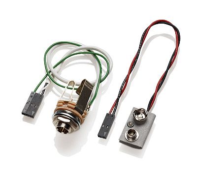 EMG KH21 Kirk Hammett Active Pickup Prewired/Loaded Guitar Pickguard Set, White